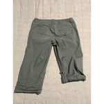 Nori Convertible Capri Pants Shorts Juniors Size 3 Gray Cargo Utility Button Photo 7