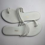 Tkees Leah Sandals Leather Cream Size 9 Photo 4