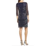 Pisarro Nights Navy Beaded V Photo 1