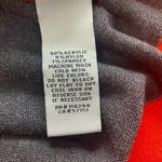 Eliza J  Sweater Dress Small Stretch Knit Colorblock Long Sleeve Exposed Zip Gray Photo 10