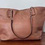 Tory Burch Leather Tote Bag Photo 0