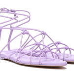 Vince  Kenna‎ Ankle Tie Strappy Sandals in Violetta 8.5 Photo 0