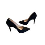 Lodi newgel sculpted heel black suede pumps size 37 Photo 0