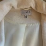 Milly  Fringe Wool Coat Photo 1