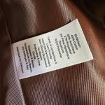 Talbots  Fringe Tweed Cropped Jacket Blazer Women’s 2 Brown Double Breasted Photo 3