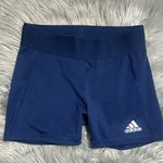 Adidas  4 INCH SHORTS Women's Blue Shorts Size Small Photo 2