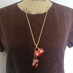 Handbag Purse & Shoes Pendant Necklace Photo 2