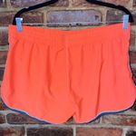 Under Armour Neon Coral Orange Activewear Athletic Shorts Women's Size XL Photo 3