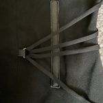 Haute Hippie Black Silk & Lamb Leather Black Suit Riding Dress Jacket Blazer NWT Photo 10