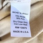 Anthropologie Mickey & Jenny Oat Asymmetric Tiered Ruffle High Neck Sleeveless Maxi Dress Photo 4