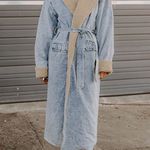 BOUTIQUE DENIM COAT Blue Size M Photo 1