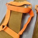 Women’s Shoes Orange Strappy Sandals Size 7.5 Photo 2