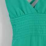 La Blanca Cross Back One-Piece Swimsuit Tummy Control Emerald Green Size 6 Photo 4