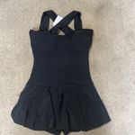 Summer Mae Black Cross Back Tummy Control Swim Dress Size S Photo 4