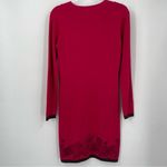 Title Nine  Salt‎ Sweater Dress Size Small Floral Print Knit Pink Brown Photo 6
