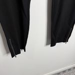 Ryllace Black Ponte Knit Pants Ankle Zip Stretch Size 20 Photo 8