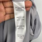 Adrianna Papell  Gray Jeweled‎ Waistband Strapless Flowy Chiffon Mini Dress Photo 5