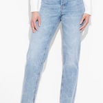 Wild Fable  Denim Blue Straight Leg Bow Jeans Photo 0
