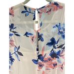 Eliza J WO SIZE 12 SOFT FLOWY RUFFLED PLEATED DRESS PASTEL FLORAL PRINT EUC Photo 10