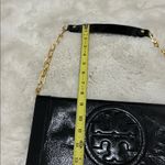 Tory Burch  Reva Clutch Black Patent Leather Photo 11