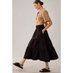 Anthropologie ๐๐ The Somerset Maxi Skirt ~ Black 3X Plus NWT Photo 5