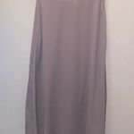 Listicle  Elegant Mauve Maxi Skirt Lined Pockets Large Photo 0