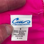 California Waves Women’s Bikini Swimwear Pink Crochet Floral Size Large NWT Photo 6