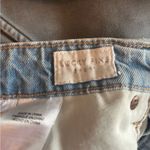 Lucky Brand  Lucky Pins Blue Denim Cutoff Jean Shorts with Embroidery Womens 8/29 Photo 10