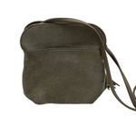 Hobo Birdy Leather Crossbody Bag Grey Tasselled Accent Gray Photo 1