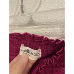 Natural Life Shorts Womens XS/S Pink Smocked Waist Flowy Boho Festival Polyester Photo 3