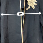 Cato Women's Black & Gold Blazer Size 12 Photo 5