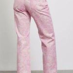 Urban Outfitters NWT BDG High Waisted Cowboy Straight Jeans Pink Rose Size 26 Photo 0