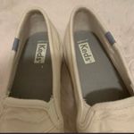 Keds Double Decker Ribbed Wave Slip On Sneakers White Ivory Cream NWT Size 8.5 Photo 2