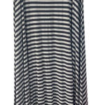 Victoria's Secret  Women's Size Medium Viscose White‎ Gray Striped Maxi Skirt Photo 0