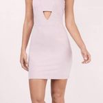Tobi NWT Step by Step Choker Bodycon Mini Dress Pastel Purple Light Lavender szM Photo 1