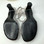 Metaphor  Silver Gray Strap Sandal with Rhinestones Photo 13