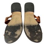 Paniciucci Fausto Vintage Italian Leather Sandals Brown Women’s EU 37 Size 6 Photo 3