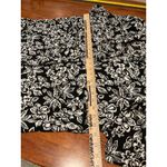 Notations Woman Black White Floral Button Up Shirt Top Plus 3X Resort Casual Photo 1