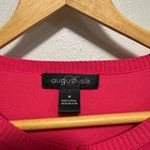 August Silk  Pink Button Cardigan - Womens Medium Photo 1