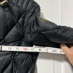 Michael Kors  petite quilted Hooded Black Packable Puffer Coat jacket size small Photo 9