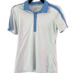 Nike NEW NWT Golf Tour Performance Powder Blue Short Sleeve Women's Size Medium Photo 0