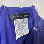 Alyce Paris Blue Racerback Lush Banded Crop-Top Mermaid 2 Piece Dress Size 4 Photo 7