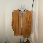 Marled reunited clothing‎ size medium cardigan Gold Photo 1