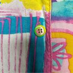 Jams World  Vintage Women’s Short Sleeve Button Down Shirt Size XS Photo 4