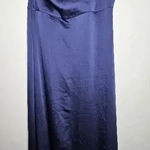 Sachin + Babi SACHIN &‎ BABI  Chlesea One- Shoulder Gown in Deep Cobalt , Missing Bow Photo 0