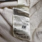 Free People  Womens M Iggie Embroidered Blouse in Ivory/Black Bean NEW Photo 9