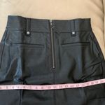 Anthropologie NWOT Pilcro Faux Leather Moto Midi Skirt Photo 14