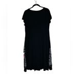 Desigual  Womens Floral Sequin A-Line Dress Art To Wear Grunge Fairy Y2K Size XL Photo 6