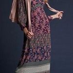 CAbi  Festive Maxi Dress in Retro Flower Multi-colored #3675 Photo 0