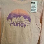 Hurley Juniors'  Mountain Range Cropped Long Sleeve Tee size medium Photo 2
